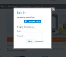 PayPal Login